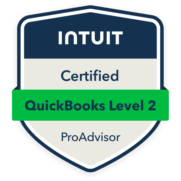logo: quickbooks Certified ProAdvisor